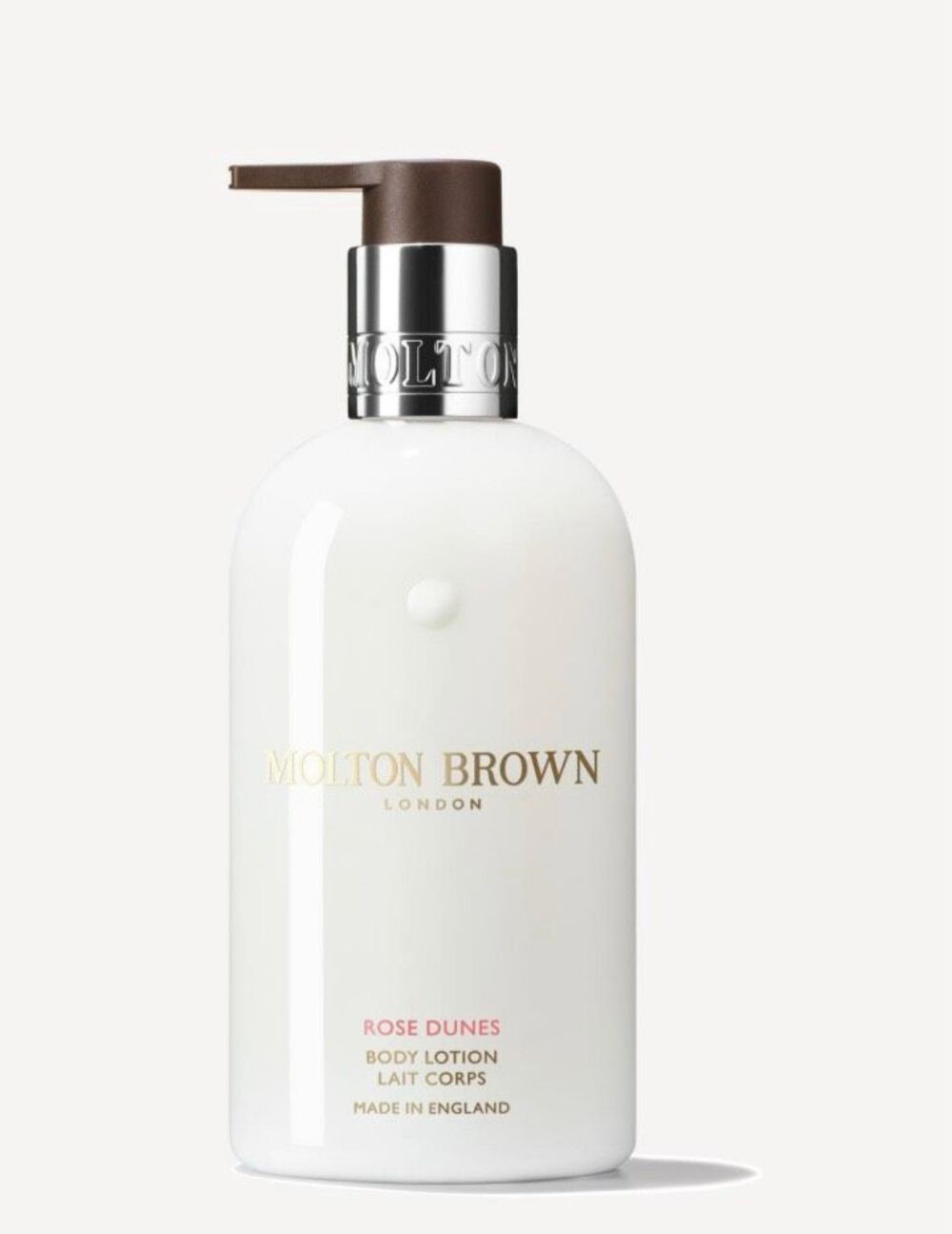MOLTON BROWN - NWT Rose Dunes Body Lotion, 10 fl oz 300 mL Pump Bottle